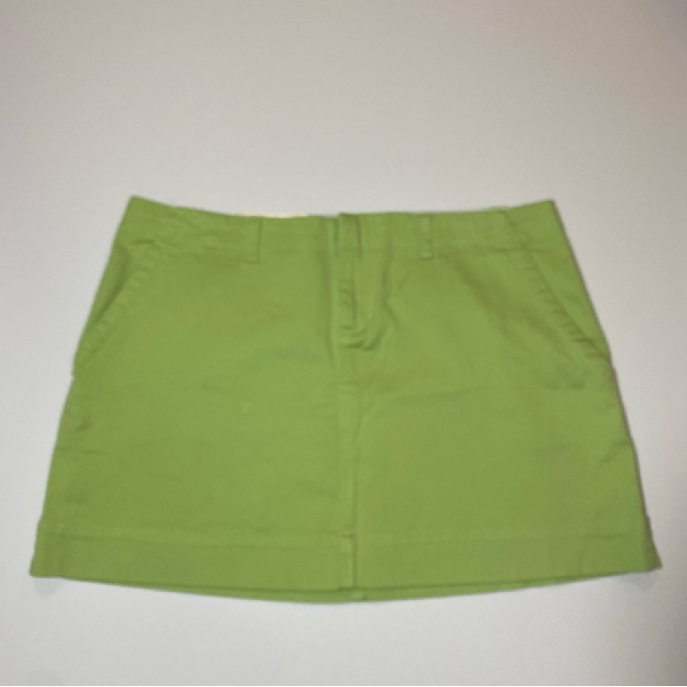Women's Size 12 Nantucket Brand Green Mint Straight Pencil Khaki Chino Skirt